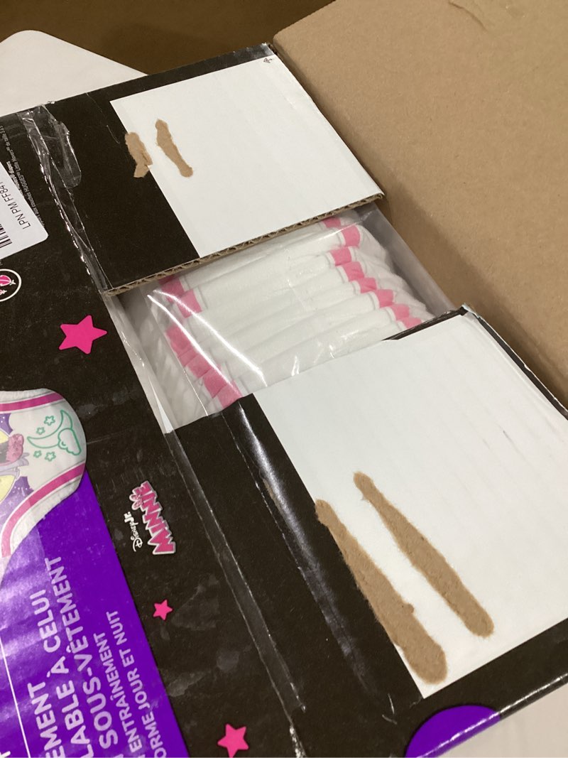 Condition photo showing New/Like New for Pull-Ups Girls' Nighttime Potty Training Pants, Training Underwear, 3T-4T (32-40 lbs), 60 Ct 3T-4T 60