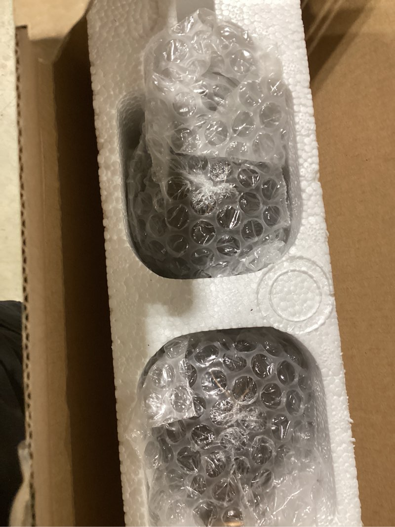 Condition photo showing Good Condition for KAMANINA 1 Inch Curtain Rod Telescoping Single Drapery Rod 36 to 72 Inches (3-6 Feet), Antique Bronze Curtain Rods for Windows 24 to 68 Inches, Netted Texture Finials Antique Bronze 36-72"