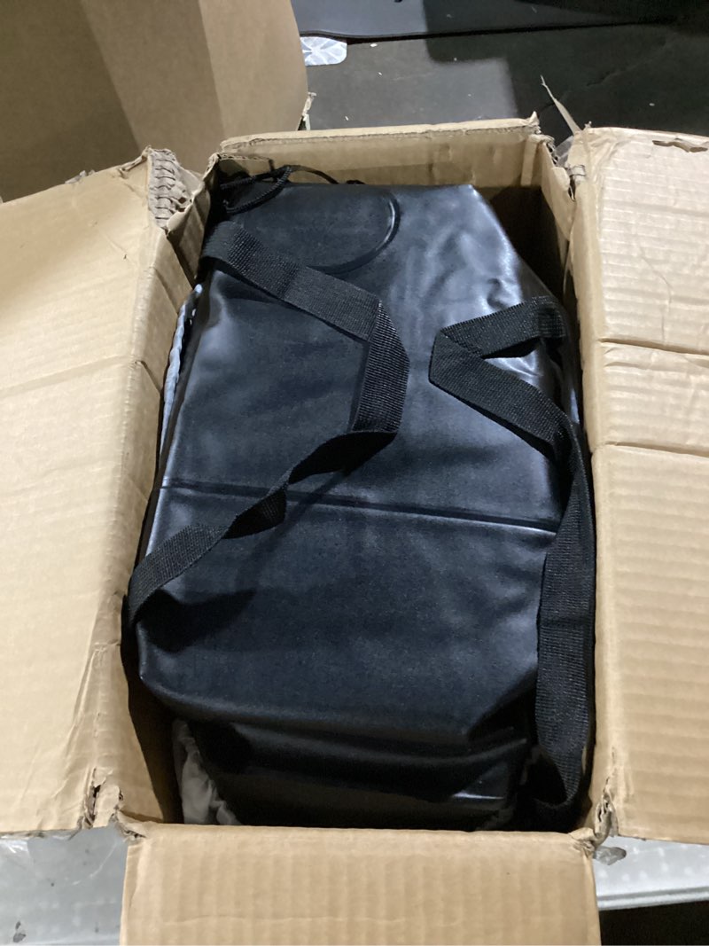 Condition photo showing Good Condition for OhGeni Cal King Air Mattress with Built in Pump, 18" Tall Inflatable Blow Up Bed, Luxury Comfort for People(190CM Height), Keep Feet from Dangling, Foldable & Portable Colchon inflables, Black California King 18''(Standard Height)