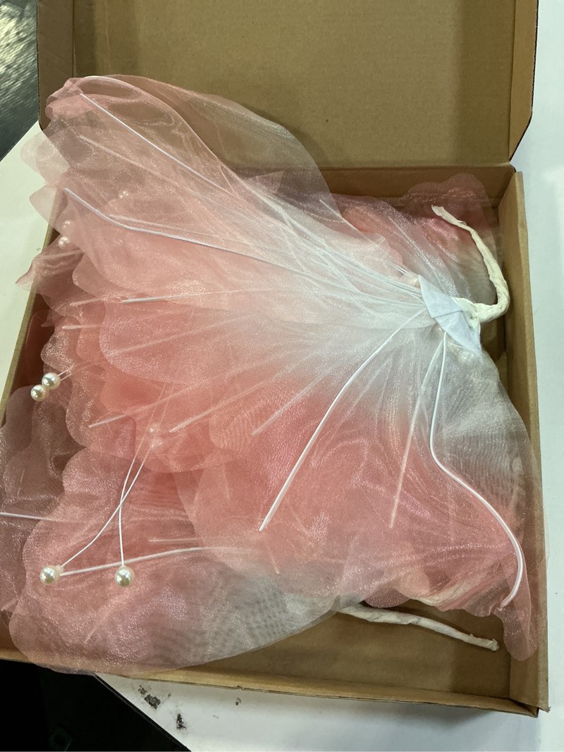 Condition photo showing Good Condition for Geelin 6 Pcs Large Gradient Pink Butterfly Decorations Mariposas Grandes para Decoracion Big Butterfly Party Decor 20 Inch 12 Inch 3D Silk Butterflies for Baby Shower Birthday Party Wedding Decor Gradient Pink Classic Style