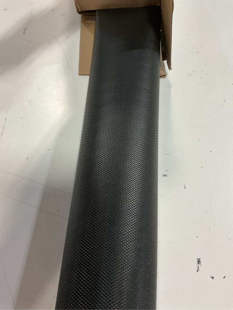 Condition photo showing As Is for hootown shelf liner kitchen cabinet drawer mats 23.6 inch wide x 78.7 inches long, non slip eva plastic water resistant pad for bathroom drawers,shoe shelves, under sink, black black 23.6"w x 78.7"l