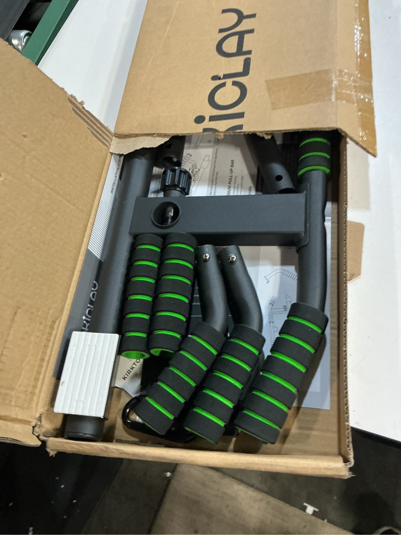 Condition photo showing Good Condition for 2026 upgrade multi-grip pull up bar with smart larger hooks technology - usa original patent, designed, shipped, warranty