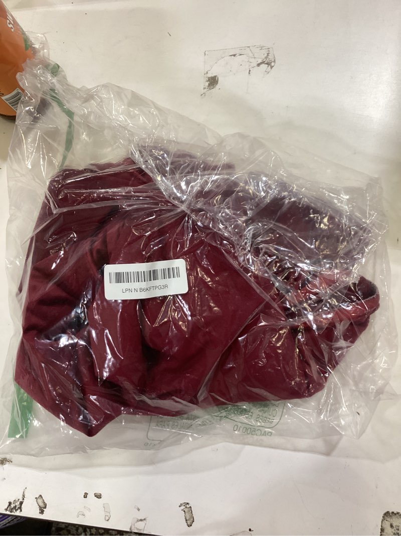 Condition photo showing As Is for Throw Pillow Covers 16x16 Christmas Burgundy: 2 Pack Cozy Soft Velvet Square Decorative Pillow Cases for Farmhouse Home Decor Burgundy Red 16" x 16" (Pack of 2)