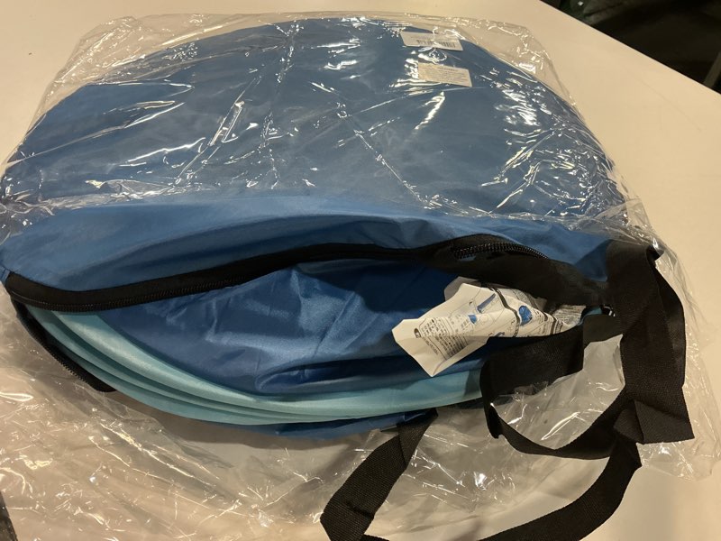 Condition photo showing New/Like New for Pop Up Beach Tent –for 2-3 Person UPF 50+ UV Sun Protection Beach Shade Tent Pop Up Sun Shelter with Carry Bag and Stakes for Beach, Park, Camping (Large)