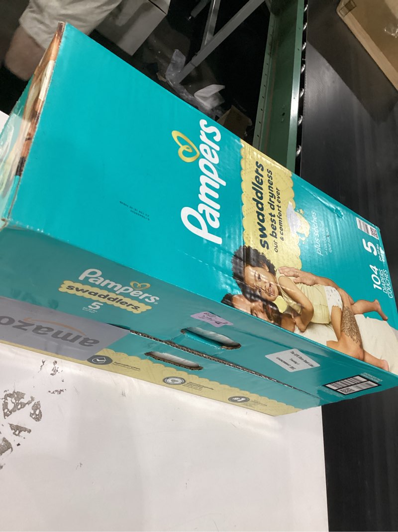 Condition photo showing Good Condition for pampers swaddlers diapers 104 couches