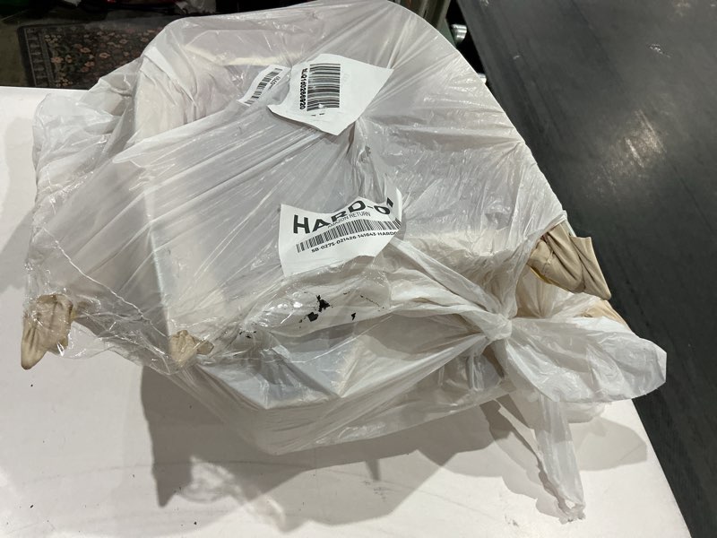 Condition photo showing As Is for gigreinc cat tent for indoor, indoor dog house,kitten tent suitable for samll dogs,pet cute cave nest dog houses(beige, medium) medium beige