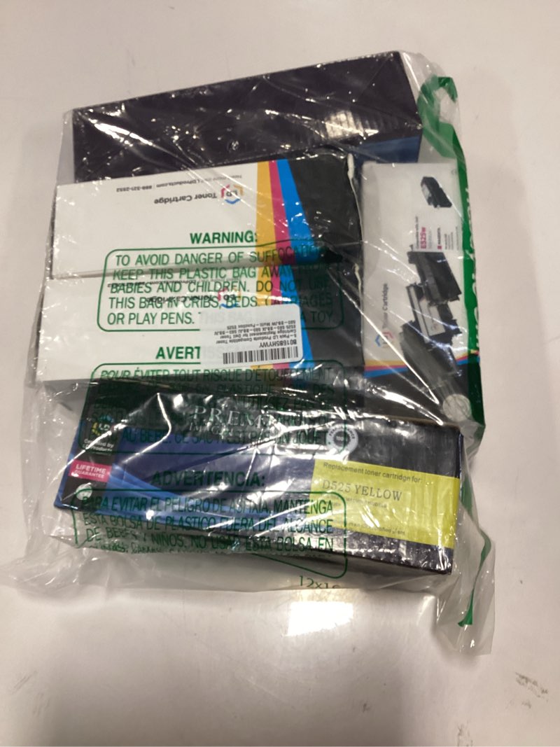 LD Products Compatible Toner Cartridge Replacement for Dell Toner E525 593-BBJX 593-BBJU 593-BBJV 59