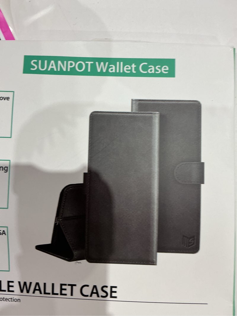 Condition photo showing Good Condition for suanpot compatible with samsung galaxy s26 ultra wallet case with rfid blocking credit card holder,flip book pu leather protective cover women men for samsung s26 ultra phone case purple samsung galaxy s26 ultra purple