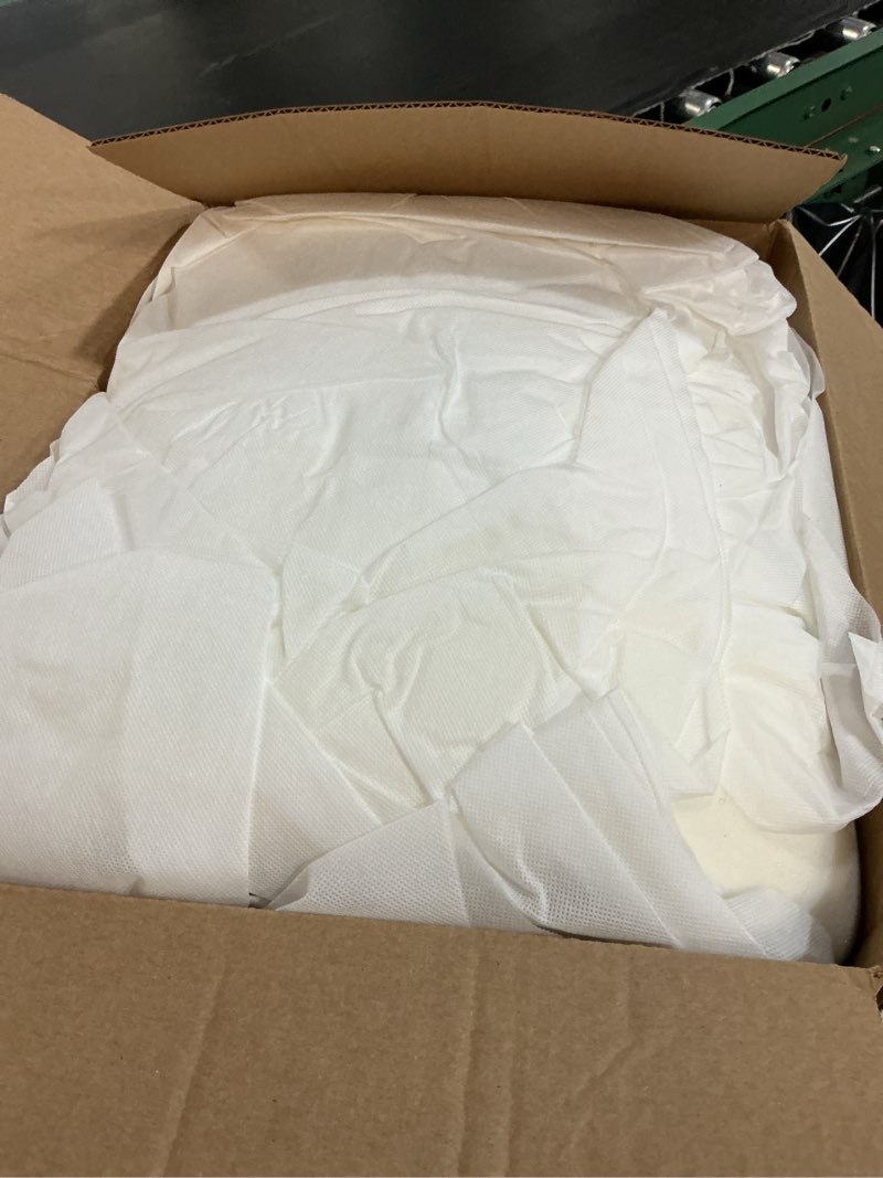 Condition photo showing New/Like New for furhaven orthopedic dog bed for large dogs w/ removable bolsters & washable cover, for dogs up to 95 lbs - two-tone plush faux fur & suede l shaped chaise - stone gray, jumbo/xl jumbo stone gray