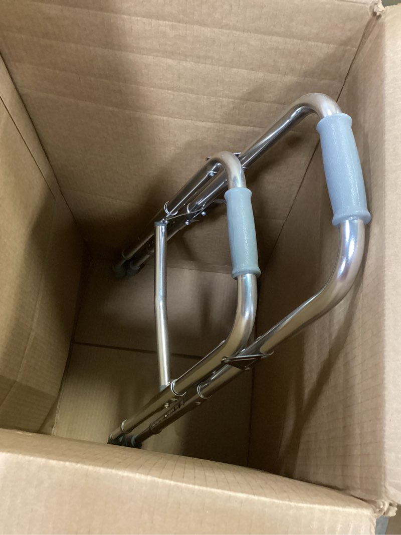 Condition photo showing Good Condition for Drive Medical Side Style Hemi One Arm Walker, Chrome, Adult