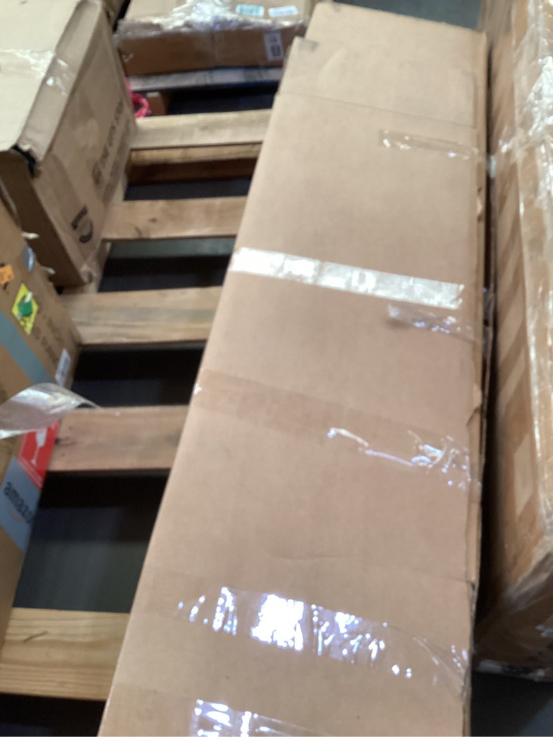 Condition photo showing As Is for SONGMICS 6 LEDs Lockable Mirror Jewelry Cabinet, 360° Swivel Jewelry Organizer, Standing Jewelry Armoire, Frameless Full-Length Mirror, 3 Storage Shelves, Christmas Gifts, Rustic Brown UJJC007X01 Rustic Brown + Black