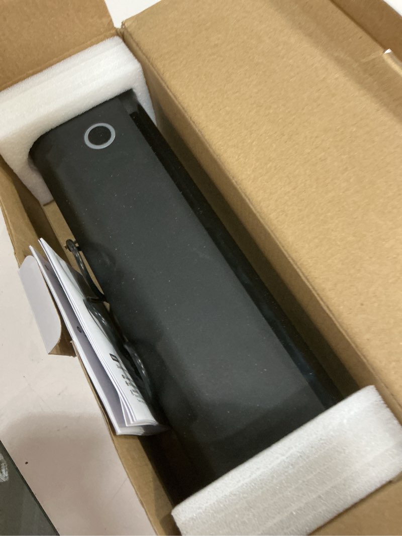 Condition photo showing As Is for portable printers wireless for travel, n80 wireless thermal printer bluetooth inkless printer support 8.5" x 11" us letter & a4, compatible with ios, android, laptop