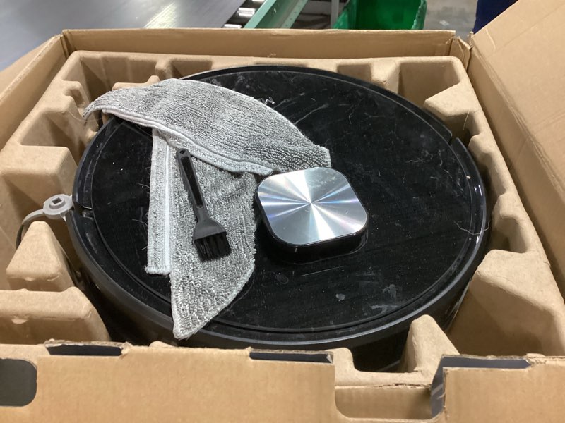 Condition photo showing As Is for Robot Vacuum and Mop Combo, Robot Vacuum Self-Emptying with 11500Pa Suction, 70-Day Capacity, Fast Home Mapping, LiDAR Navigation, Smart Obstacle Avoidance, Ideal for Pet Hair, Carpet, Hard Floor D13S MAX