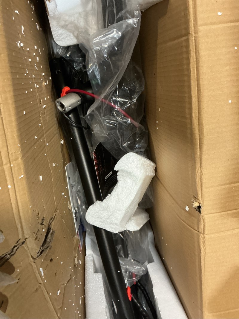 Condition photo showing As Is for iScooter Electric Scooter Adults & Big Kids, 23/18/12 Miles Long Range,22/19/18 Mph Top Speed, Commuting Electric Scooter with Cruise Control, Double Braking Systems Escooter for Adults and Teens i8(18mph &12miles)