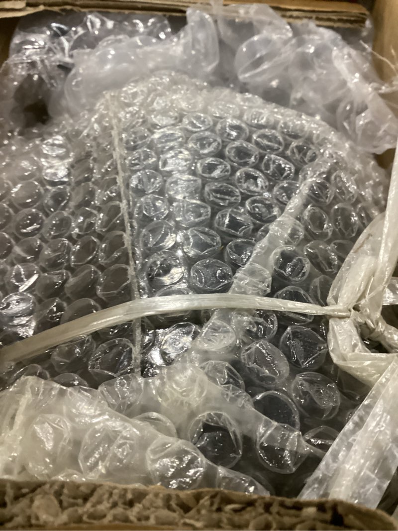 Condition photo showing As Is for Artificial Bird of Paradise Plant 5 Ft Tall Fake Banana Leaf Plant for Indoors and Outdoors,Faux Palm Tree with Plastic Pot for Office and Home Decor,L160