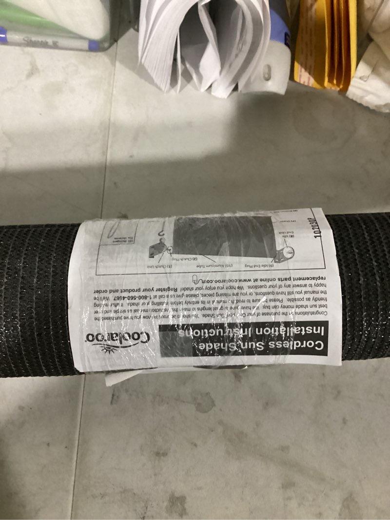 Condition photo showing Good Condition for coolaroo shade cloth roll