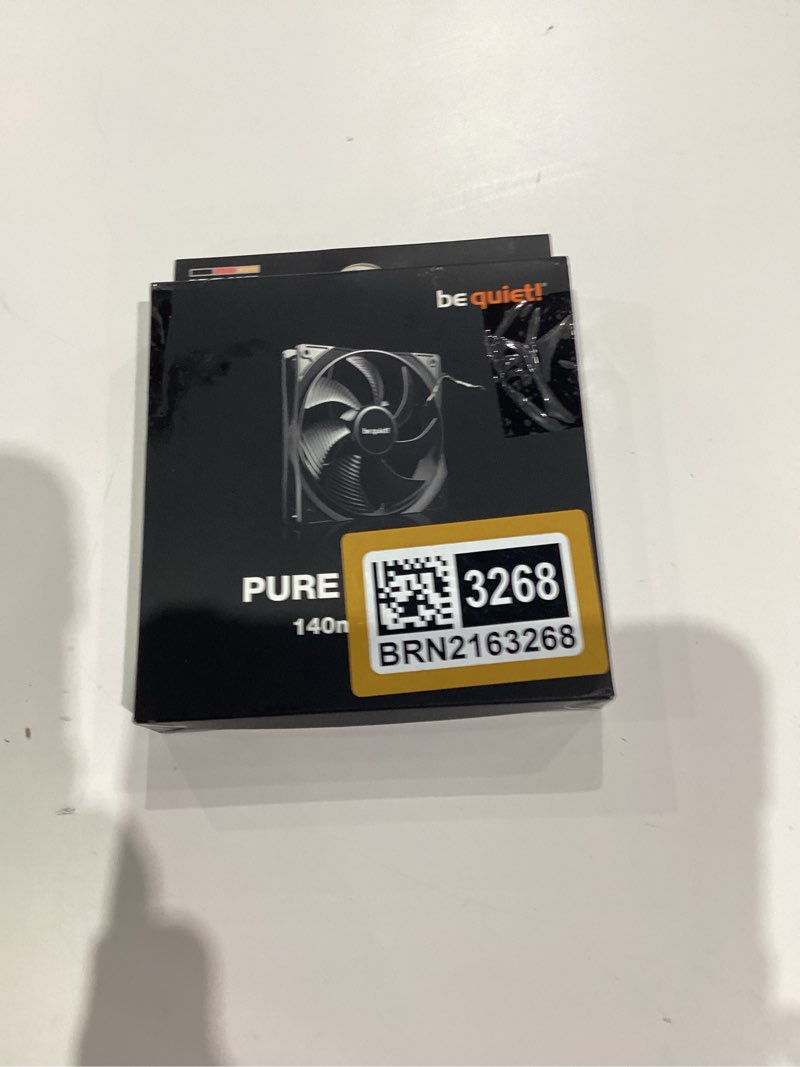 Condition photo showing item condition for be quiet! Pure Wings 3 140mm Quiet PWM Case Fan | High top-end Speed with Low Minimum RPM | Extraordinary air Pressure | BL108 140mm PWM Black 1