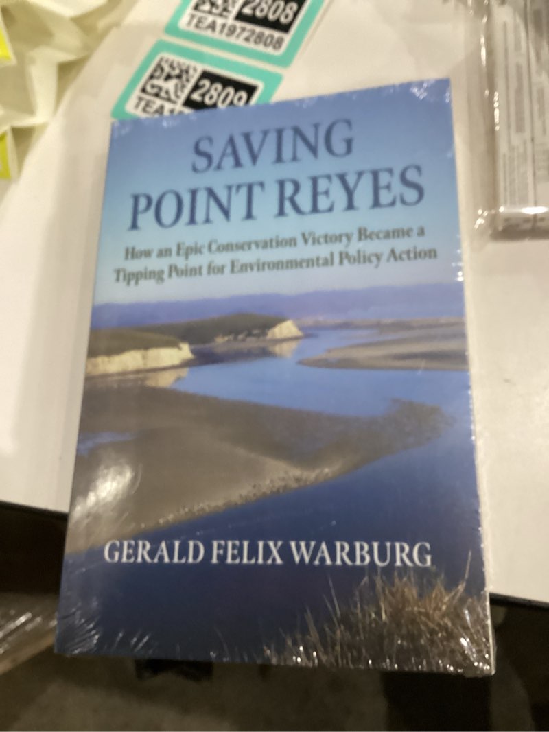 Condition photo showing New/Like New for Saving Point Reyes: How an Epic Conservation Victory Became a Tipping Point for Environmental Policy Action (Environment and Society)