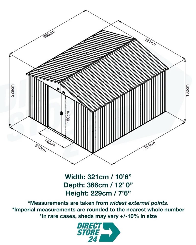 ( incomplete )( similar ) 10FT X 12FT GARDEN STORAGE SHED ASSEMBLAY MANUAL