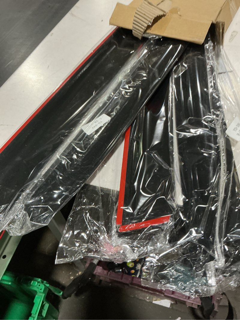 Condition photo showing New/Like New for (unsure vehicle fit) window visors rain guards for chevy tahoe/gmc yukon 2000-2006, out-channel window vent wind deflectors visors shades for 2002-2006 cadillac escalade 2000-2006 tahoe/yukon