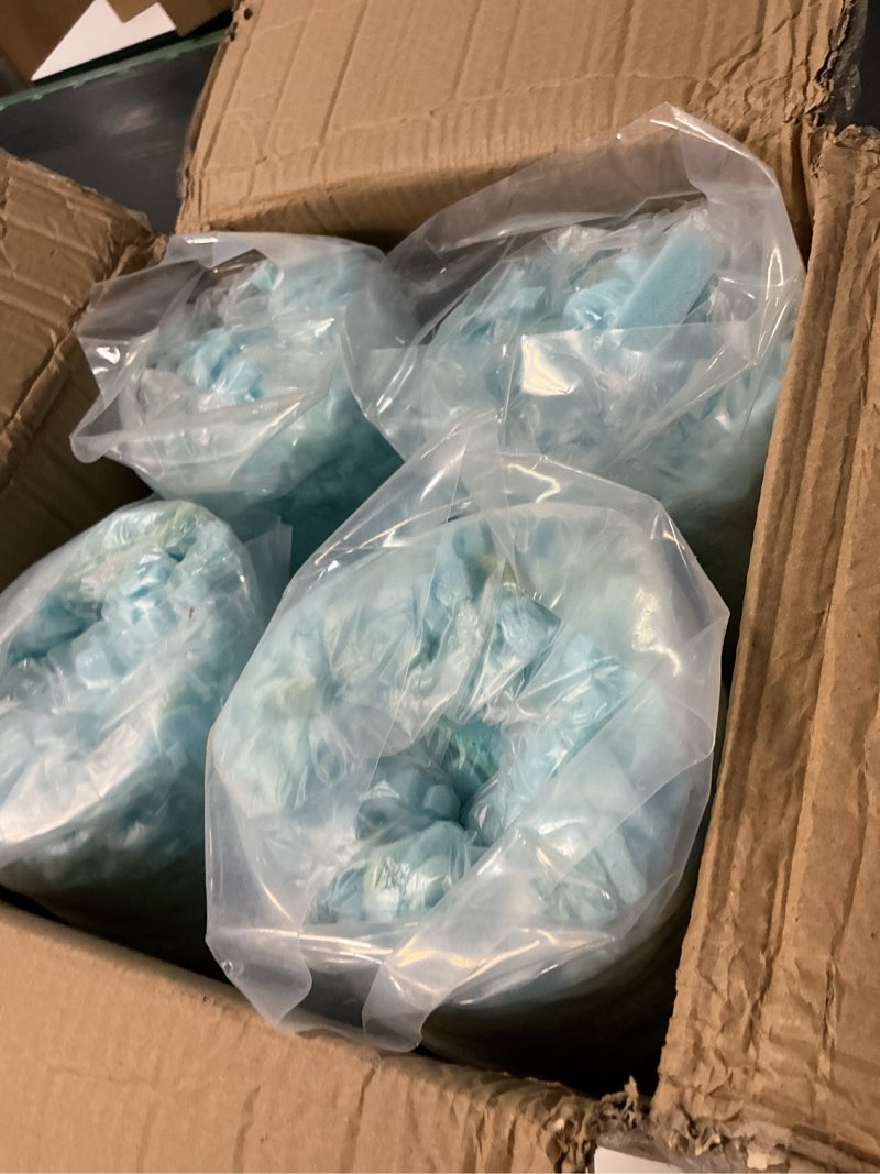 Condition photo showing Good Condition for dr.dudu 20 lbs bean bag filler foam, shredded gel memory foam filling, premium soft and comfortable pillow stuffing foam for couch cushion dog bed chair arts crafts stuffed animal blue 20lb