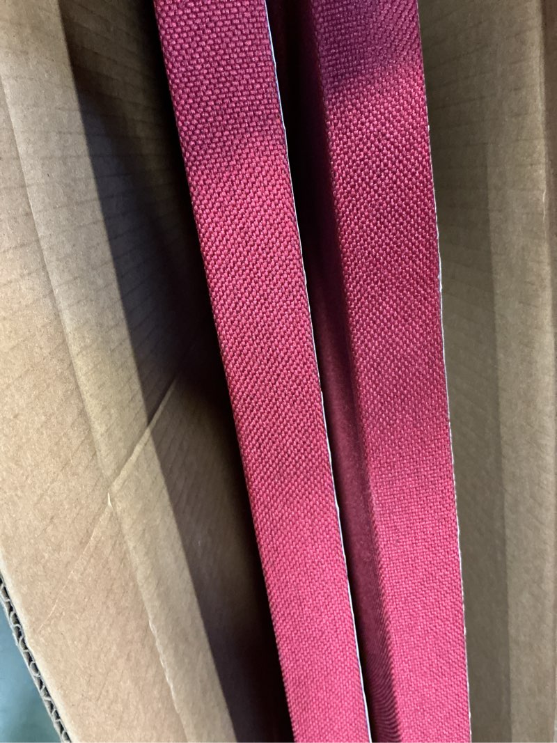 Condition photo showing Good Condition for Olanglab Acoustic Panels 2 Pack, 48''x24'' Large Sound Panels, Fabric Wrapped Sound Proof Foam Panels for Walls, Sound Absorbing Panels for Recording Studio Acoustical Treatments (Burgundy)