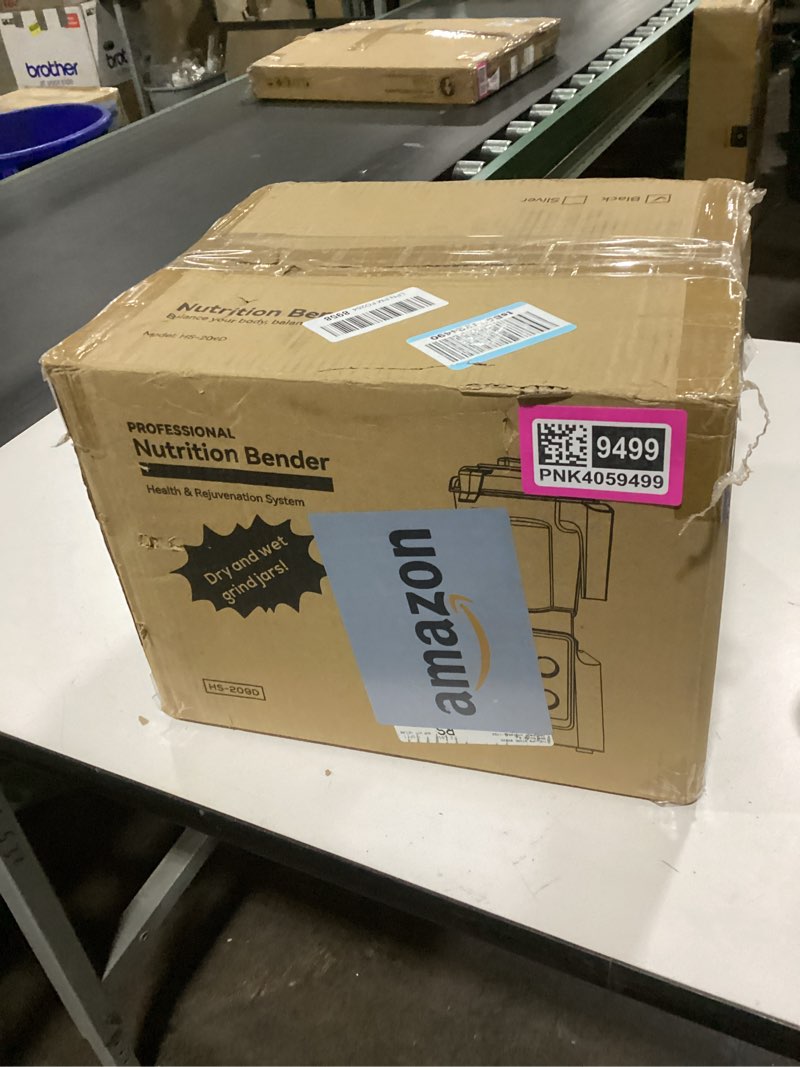 Condition photo showing New/Like New for Blender, Blender for Smoothies with 68Oz. Pitcher, 27Oz. Grinder and 20Oz. To-go Cup, 28000 RPM Coun