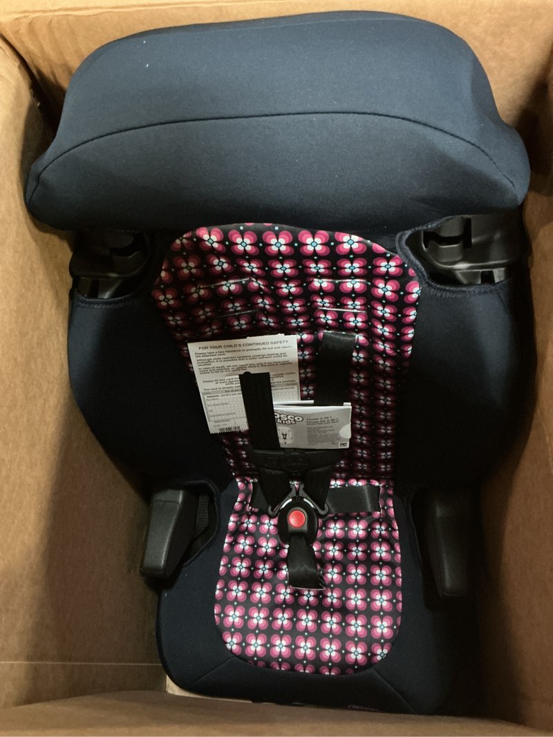 Condition photo showing Good Condition for cosco kids finale 2-in-1 toddler booster car seat, peony tiles ii