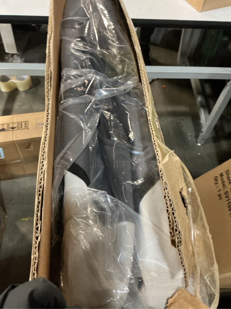 Condition photo showing New/Like New for Lesure Collapsible Dog Crate - Portable Travel Kennel for Extra Large Dog, 4-Door Pet Crate with Mesh Windows, Indoor & Outdoor, Charcoal Gray 42.0"L x 28.0"W x 31.0"H Charcoal Grey