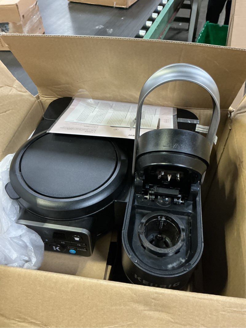 Condition photo showing As Is for Keurig K-Duo Hot & Iced Single Serve & Carafe Coffee Maker, MultiStream Technology, 72oz Reservoir (Gen 2)