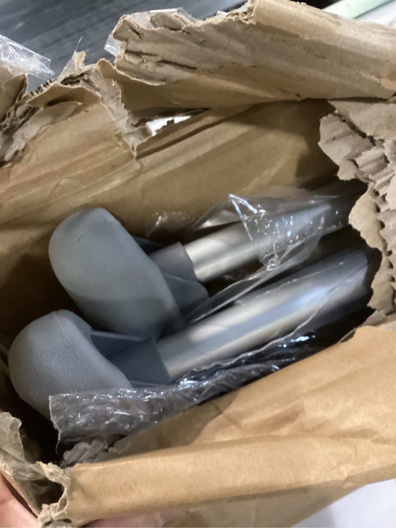 Condition photo showing Good Condition for Medline Aluminum Crutches for Kids, Adults & Seniors, Walking Aid, 300 LB Weight Capacity,1 Pair, Fitting 5'2" - 5'10" Medium, 5'2"-5'10"