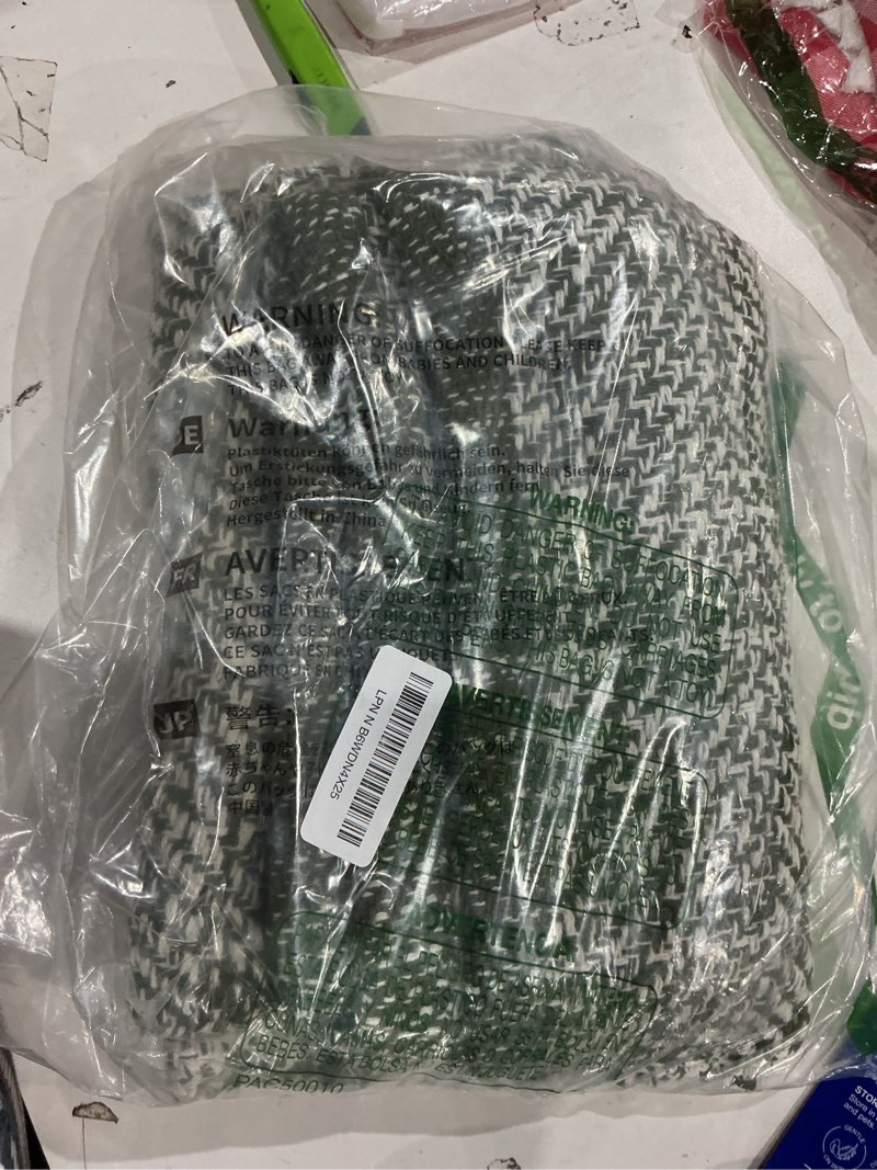 Condition photo showing Good Condition for leevan washable runner rug 2'x5', green hallway runner rug, hand-woven reversible entryway rug, cotton modern bedroom rugs, farmhouse bathroom rugs, soft laundry room mat, long carpet sink foyer green/cream 2' x 5' (rectangular)