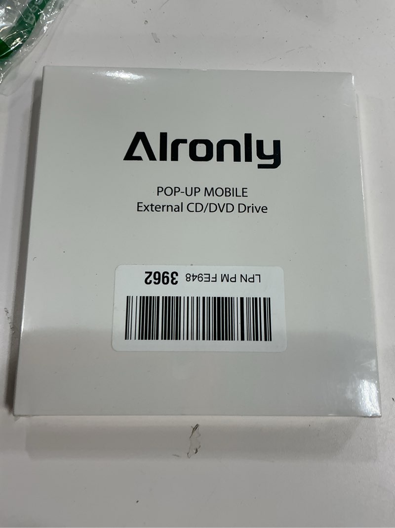 Condition photo showing New/Like New for External CD/DVD Drive for Laptop/PC, USB 3.0 Type-C Portable Player for Computer CD DVD +/-RW Disk Drive CD Burner Writer Reader Compatible with Desktop Windows Apple (Functional Interface)