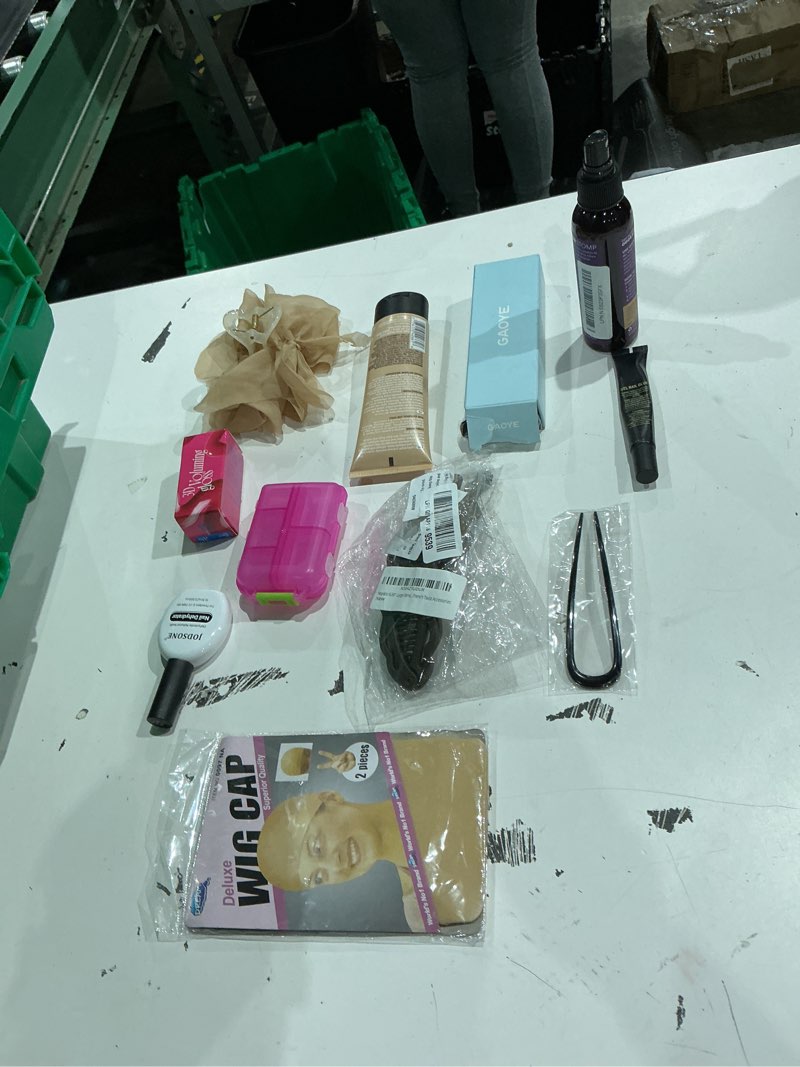 Condition photo showing As Is for assorted health and beauty lot