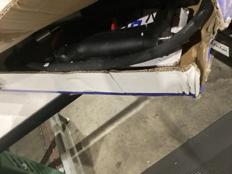 Condition photo showing Good Condition for janz 24 ft pressure washer telescoping wand with power washer extension wands, brush head, gutter cleaner, 7 spray nozzle tips, 2 hose adapters and support belt tw-004