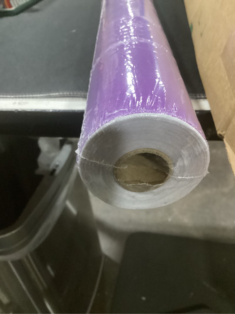 Condition photo showing Good Condition for 23.7 x 393.7 inches dark purple contact paper soild color wallpaper peel stick wallpaper vinyl waterproof adhesive for cabinet kitchen shelf liner walls 23.7" x 393.7" dark purple
