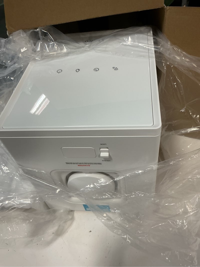 Condition photo showing Good Condition for Stainless Steel Humidifier, 3L Warm Mist Humidifier, Easy Clean with Warm Steam Humidifier, Healthy Air Mist Humidifiers for Bedroom Living Room, with Sleep Mode and Auto-off Setting 3LWhite