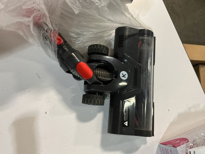 Condition photo showing As Is for Cordless Vacuum Cleaner, 500W 45Kpa 60Mins Stick Vacuum Cleaner for Home, Self-Standing Vacuum with 1.5L Dust Cup and HEPA Filter, Anti-Tangle Brush for Hardwood Floors, Carpets, and Pet Hair