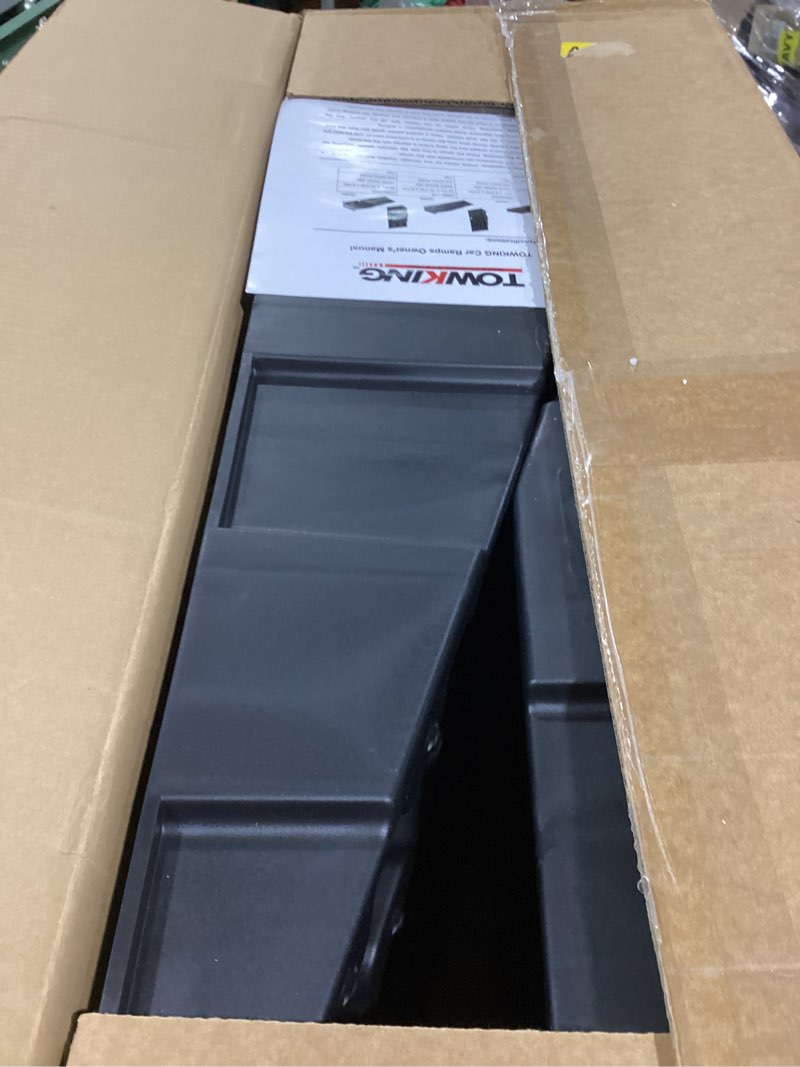 Condition photo showing Good Condition for car ramps for oil changes and lift, portable high profile car ramps for garage, heavy duty tire ramps for larger vehicles and support jack, 2pcs