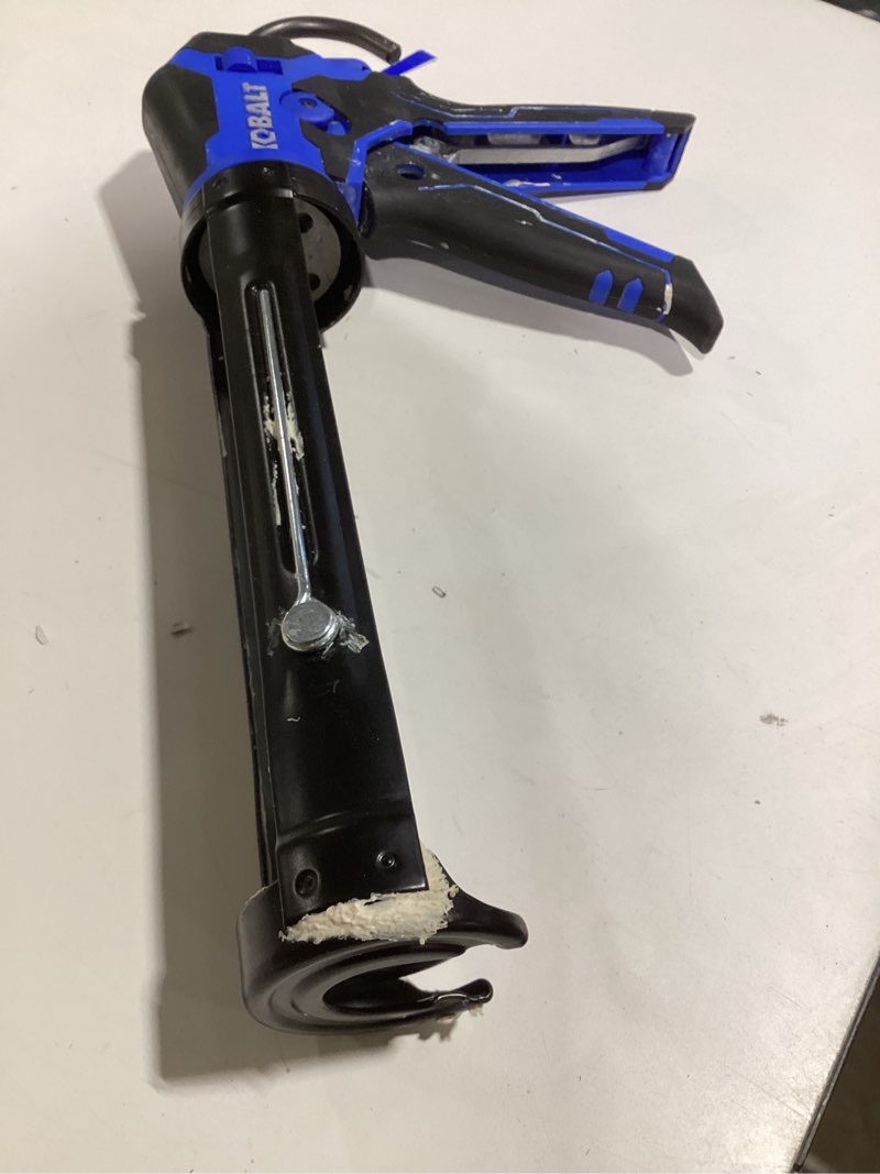 Kobalt Dual Thrust 10 -oz Anti-Drip Smooth rod Caulk Gun