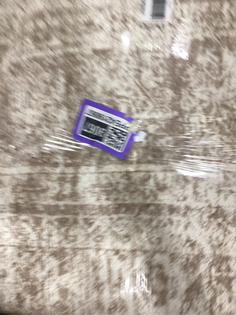 Condition photo showing New/Like New for Washable Area Rug 8x10, Large Soft Rugs for Living Room Vintage Beige Carpet 8x10 Area Rugs for Bedroom Dining Room Non-Slip Stain Resistant Under Table Rug Beige 8' x 10' (Rectangular)