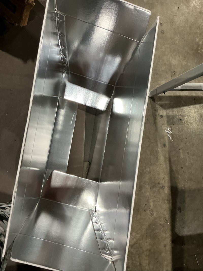 Condition photo showing As Is for 15x10x11" insulated boxes for shipping frozen food, 8 pack perishable cooler box cold shipping packaging mailing styrofoam carton boxes with aluminum foil liner bag 15x10x11" 8 pack