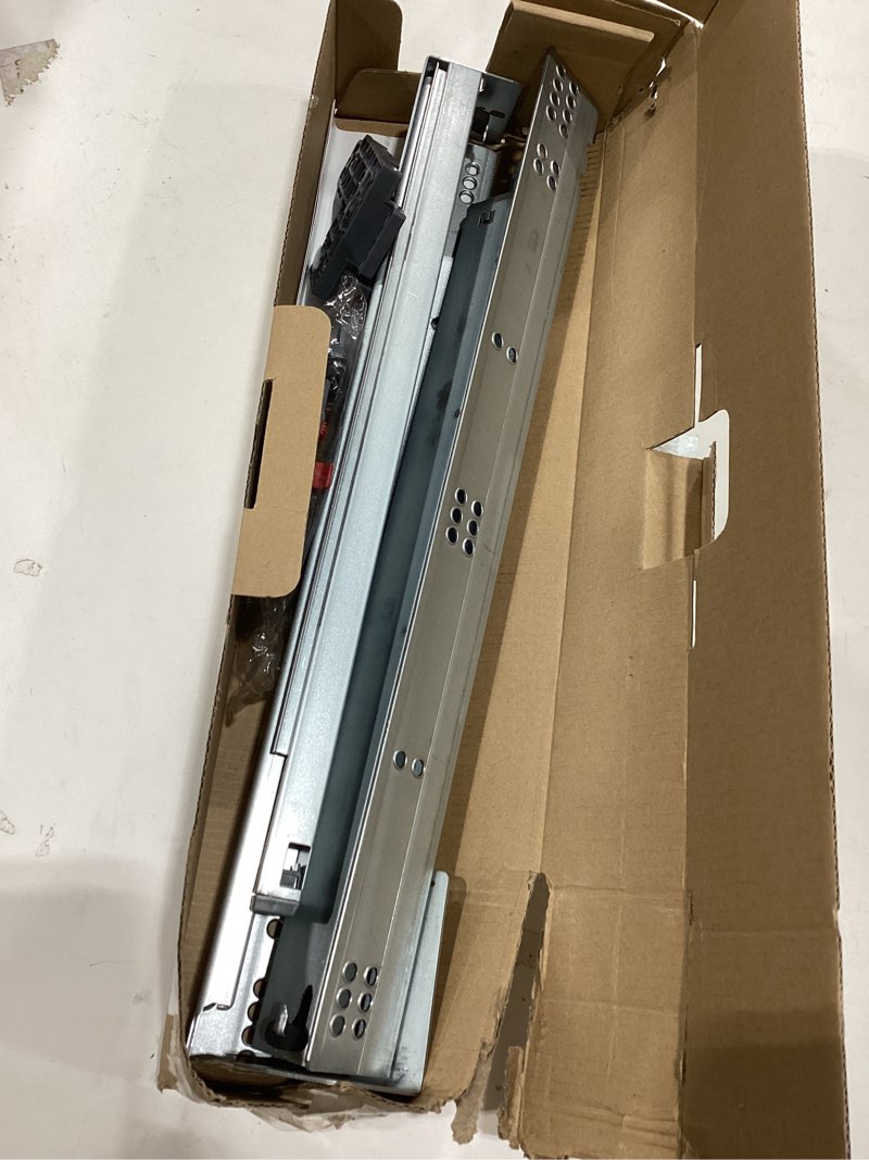 Condition photo showing Good Condition for Chibery 12 15 18 21 Inch Undermount Soft Close Drawer Slides, Full Extension 3D Locking Device, Rear Mount Brackets, Concealed Bottom Mount Rails for face Frame Cabinet, 100 LB?18 inch, 1 Pair? 1 18 Inch