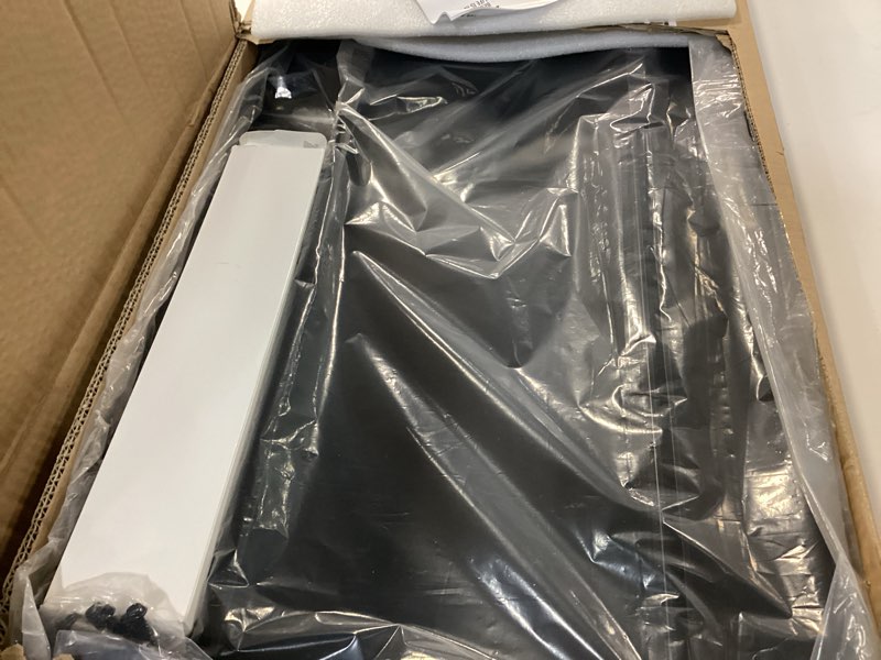 Condition photo showing Good Condition for 1.3x4ft Adjustable Rail Type Folding Storage Rack Shelf, Suitable for Garage, Storage Room, Kitchens Wall Shelf,Garage Storage Rack Floating Shelves, Wall Mounted Folding Table(1pcs-Black) 1.3x4Ft Black