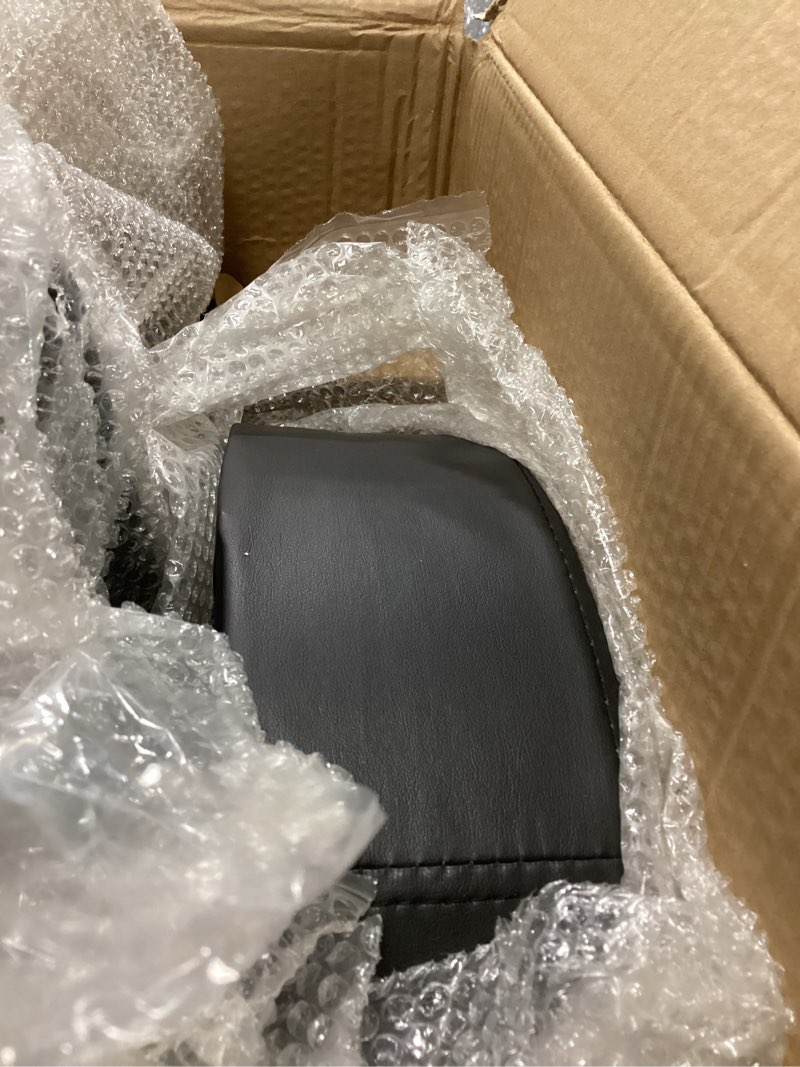 Condition photo showing As Is for VEVOR Rolling Stools with Wheels, 400 LBS Weight Capacity Adjustable Height Stool with Ultra-Thick Seat Cushion, Swivel Stools Chair for Salon, Bar, Home, Office, Tatoo, Medical, Massage, Black