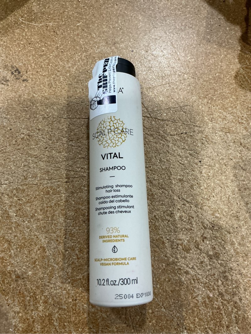 Condition photo showing New/Like New for lakmé teknia scalp care vital stimulating shampoo, 10.2 fl oz | stimulates scalp - supports fuller looking hair - anti hair loss shampoo & scalp treatment - daily shampoo
