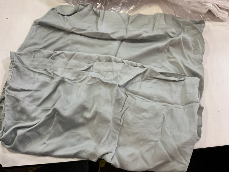 Condition photo showing As Is for bamboo pillowcase, standard, mist just one