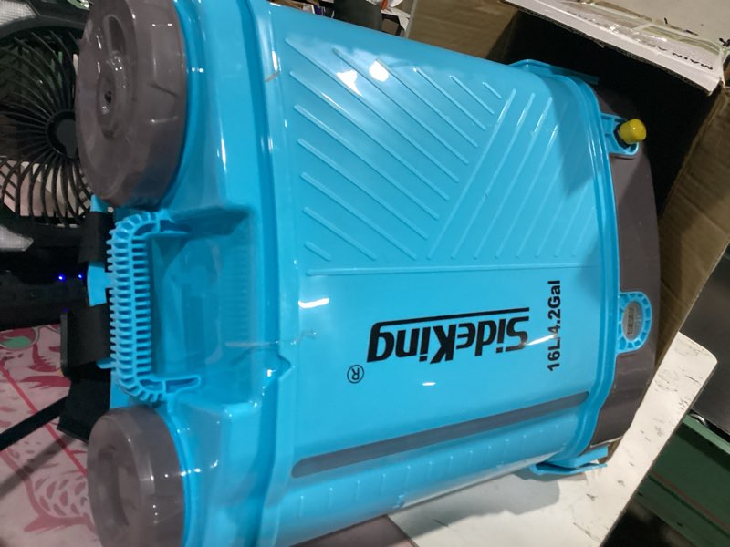 Condition photo showing Good Condition for sideking 4 gallon battery powered backpack sprayer, 100 psi adjustable electric weed sprayer for lawn & garden, compatible with makita 18v battery, 5 nozzles, battery & charger included 4.2 gallon
