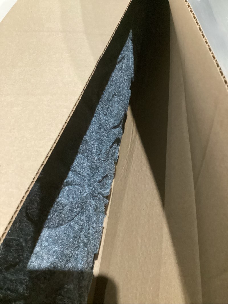 Condition photo showing Good Condition for waterhog mat for entryways – indoor/outdoor mat for home entrance, durable dirt trapping design for front or back door, heavy duty floor covering – phoenix collection - bluestone 3' x 5'