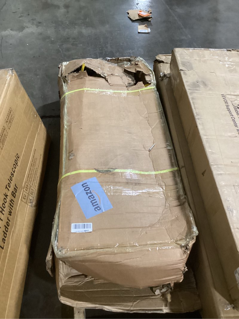 Condition photo showing As Is for Drywall Lift 11FT, 150lb Capacity Heavy Duty Sheetrock Hoist w/Telescopic Arm & Locking Wheels, Stee